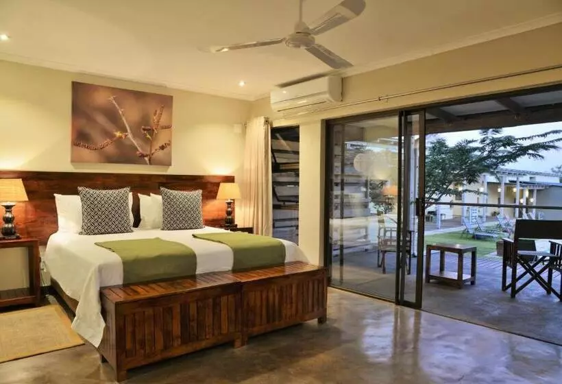 キングサイズベッドのデラックスルーム, Bushveld Terrace   Hotel On Kruger
