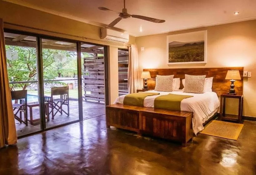 キングサイズベッドのデラックスルーム, Bushveld Terrace   Hotel On Kruger