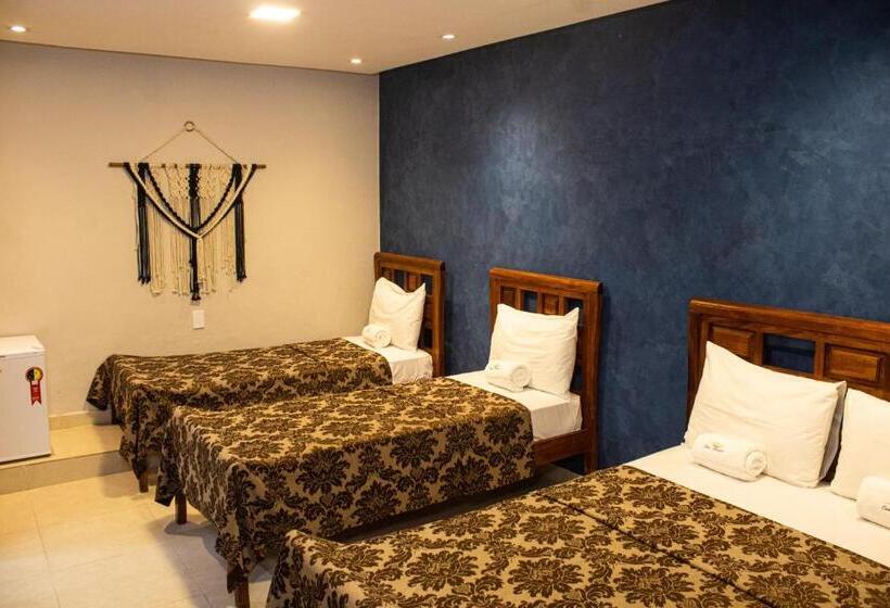 Lüks Aile Odası, Pousada Casa Blanca Flat Morro