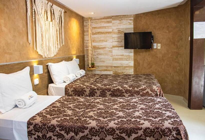 Lüks Aile Odası, Pousada Casa Blanca Flat Morro