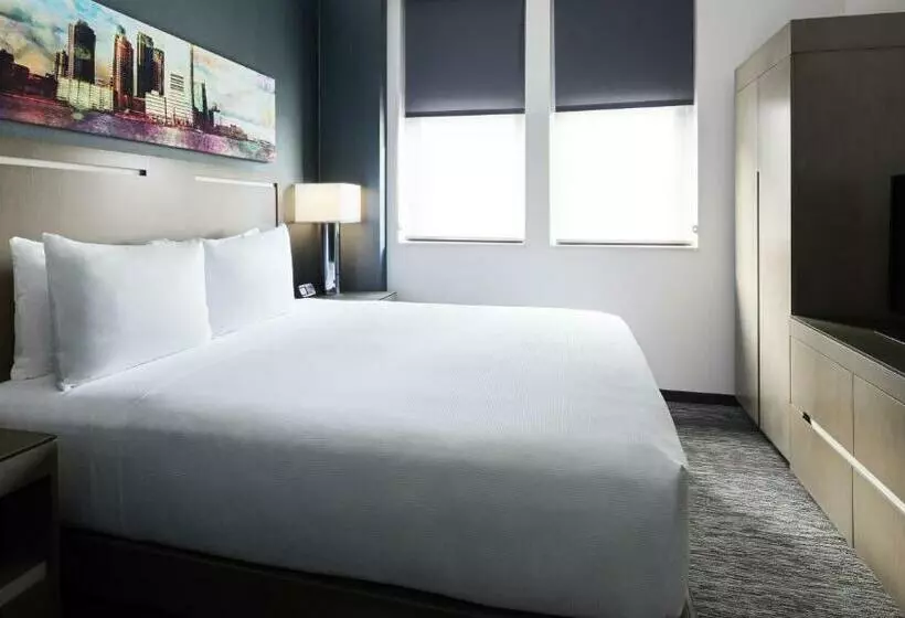 キングサイズベッドのスタンダードルーム, Hyatt House Jersey City