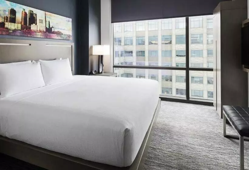 キングサイズベッドのスイートルーム, Hyatt House Jersey City