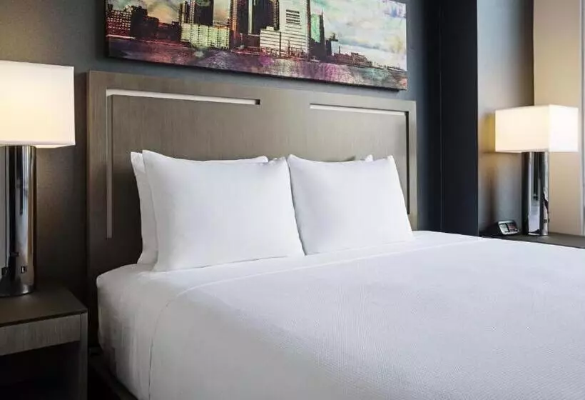 キングサイズベッドのスイートルーム, Hyatt House Jersey City