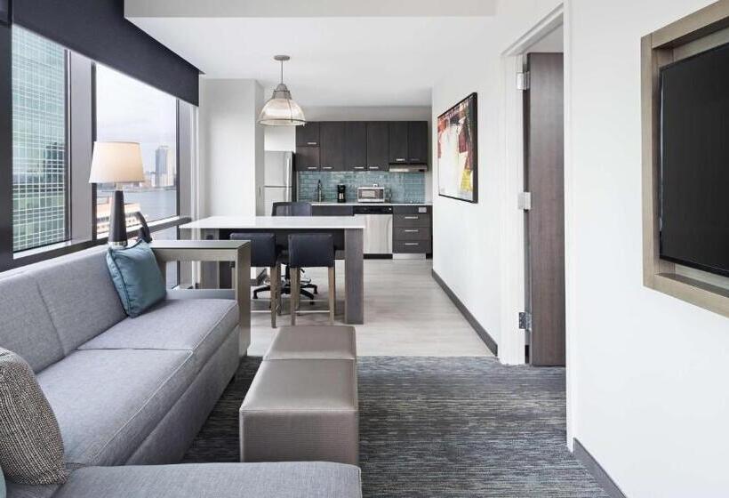 Люкс Кровать Кинг, Hyatt House Jersey City