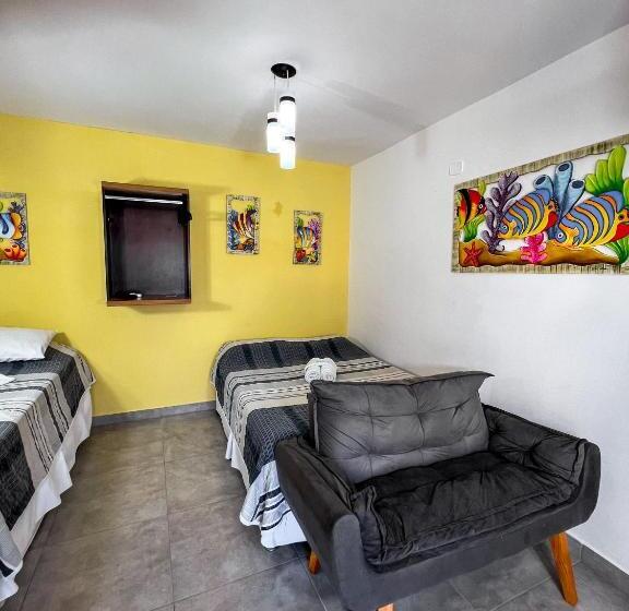 デラックストリプルルーム, Velinn Pousada Remanso Do Mar