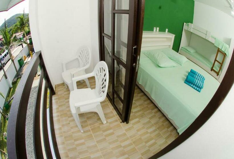 חדר סטנדרט לארבעה, Pousada Vila Do Parque