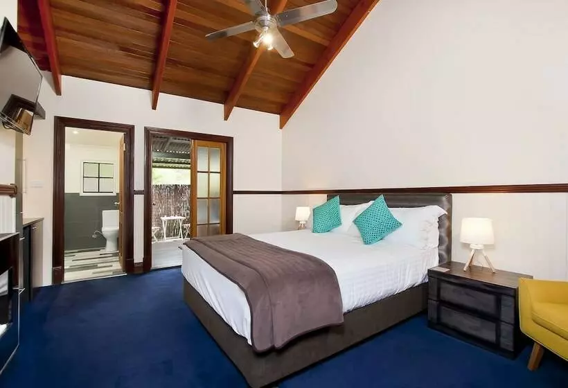 クイーンサイズベッドのスタンダードルーム, Yallingup Lodge Spa Retreat