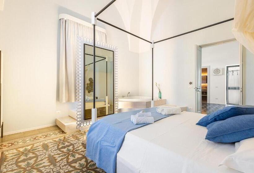 חדר סופריור לארבעה, B&b Palazzo Flora