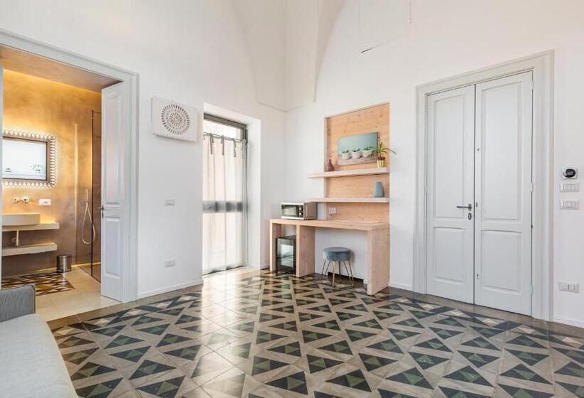 חדר סופריור לארבעה, B&b Palazzo Flora