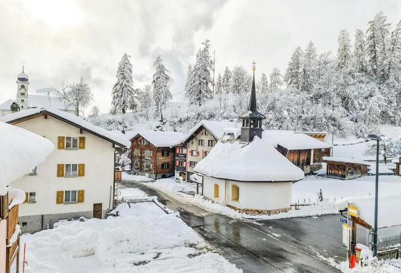 חדר סטנדרט נוף להרים, Luny`s Bed And Breakfast Ruschein