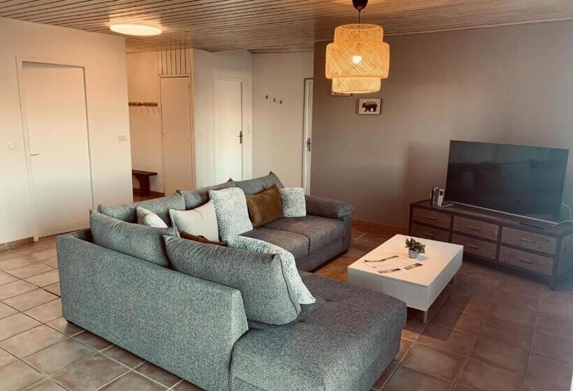 침실 1개 전망 아파트, Chalet Hôtel Les Blancs