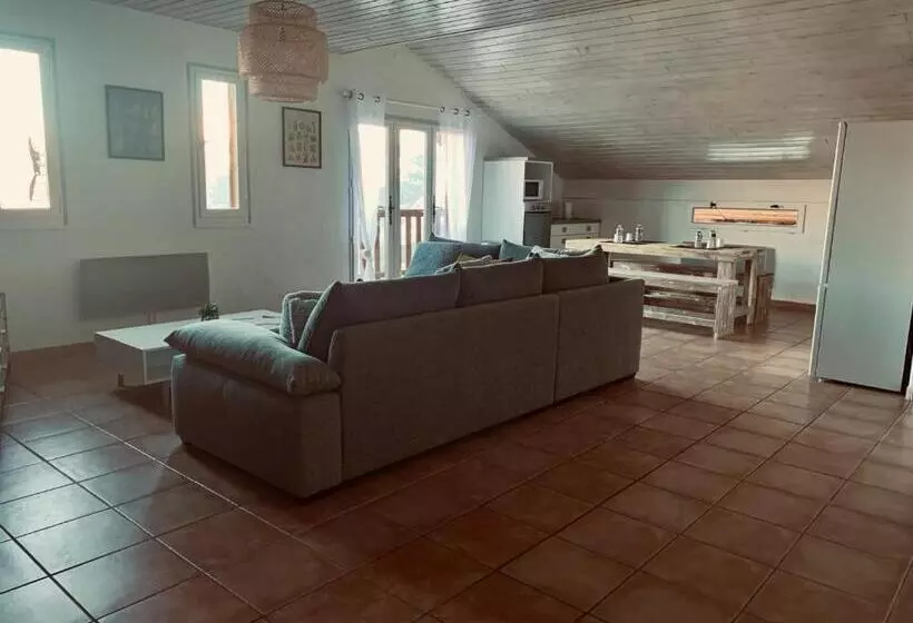 景色の見える一ベッドルームアパートメント, Chalet Hôtel Les Blancs