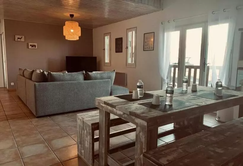 景色の見える一ベッドルームアパートメント, Chalet Hôtel Les Blancs