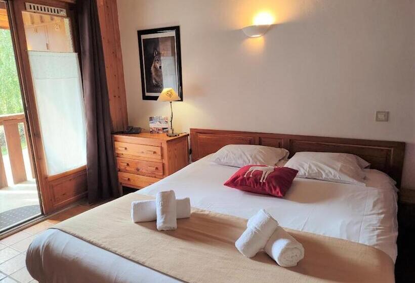 4인용 스탠다드 룸, Chalet Hôtel Les Blancs