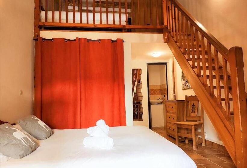 4인용 스탠다드 룸, Chalet Hôtel Les Blancs