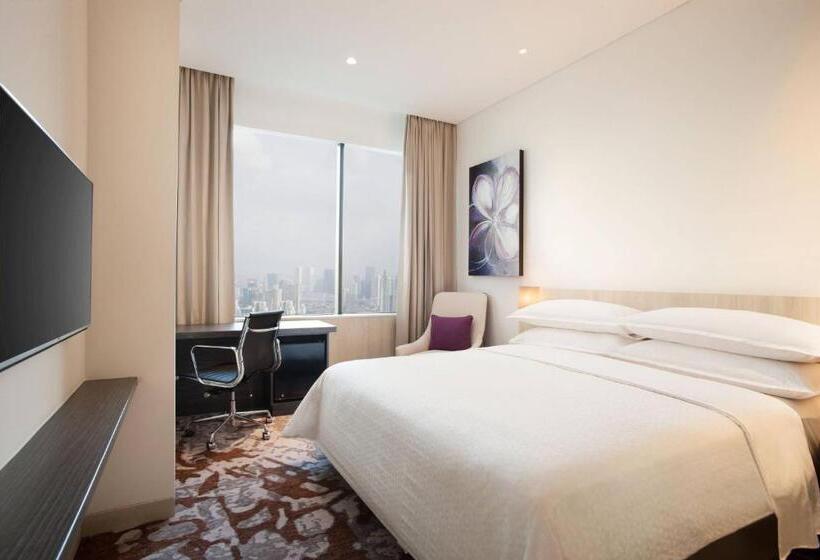 带大床的标准间, Four Points By Sheraton Jakarta Thamrin