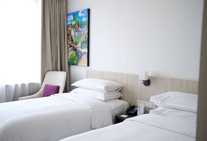 带城市景观的标准间, Four Points By Sheraton Jakarta Thamrin