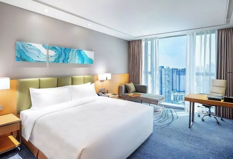 ダブルベッドスタンダードルーム, Holiday Inn Neijiang Riverside, An Ihg
