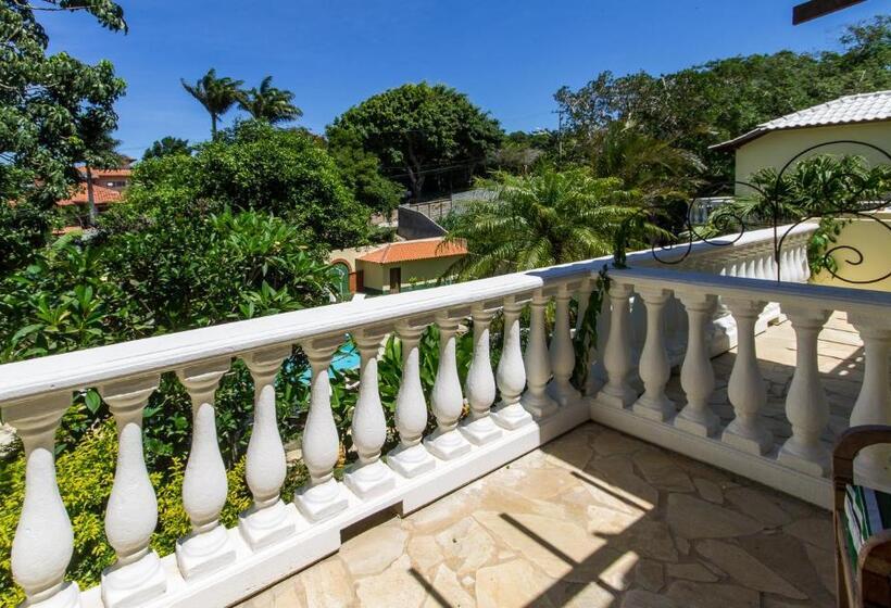 اتاق استاندارد سه تخته با بالکن, Pousada Villa Valentina
