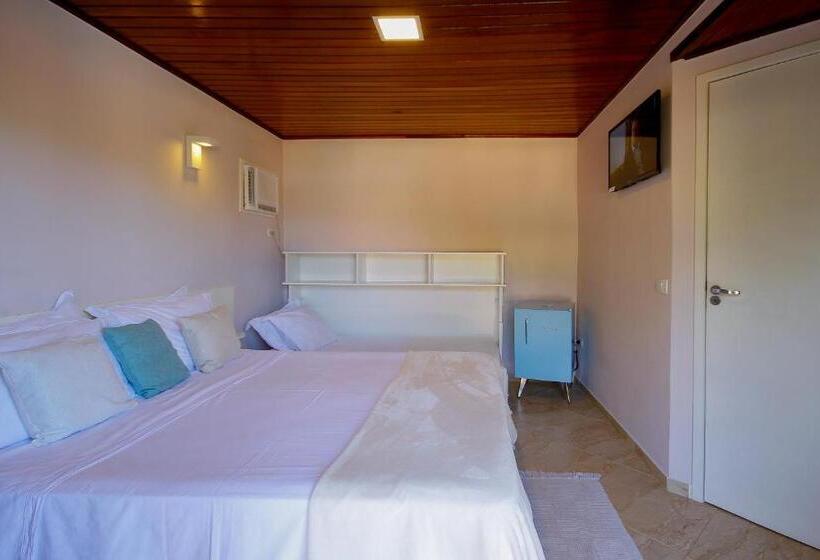 اتاق استاندارد سه تخته با بالکن, Pousada Villa Valentina