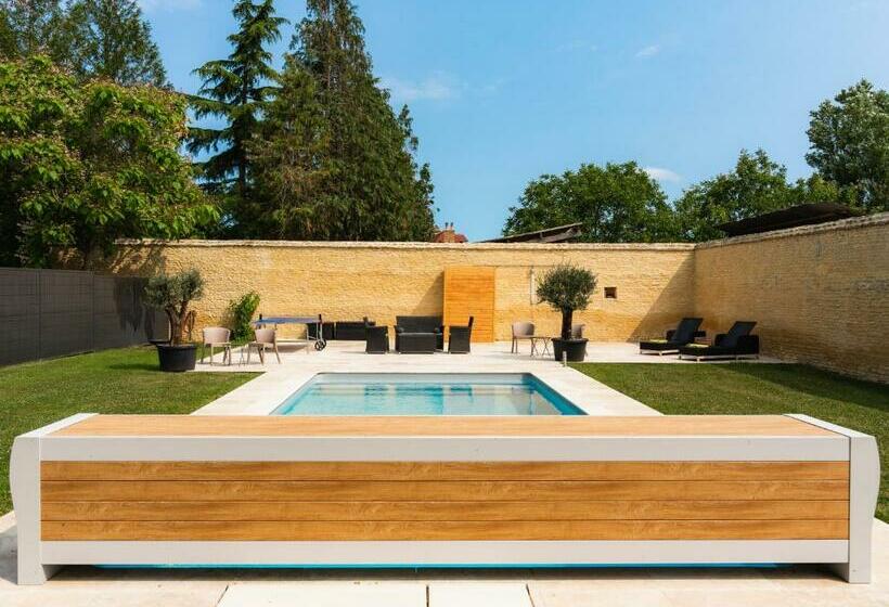 キングサイズベッドのスタンダードルーム, Gîte Du Manoir De Berville