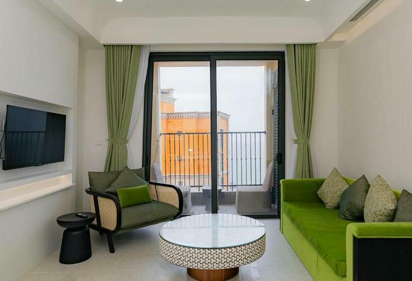 استودیوی استاندارد با چشم‌انداز دریا, E3 Hillside Apartment Phú Quốc