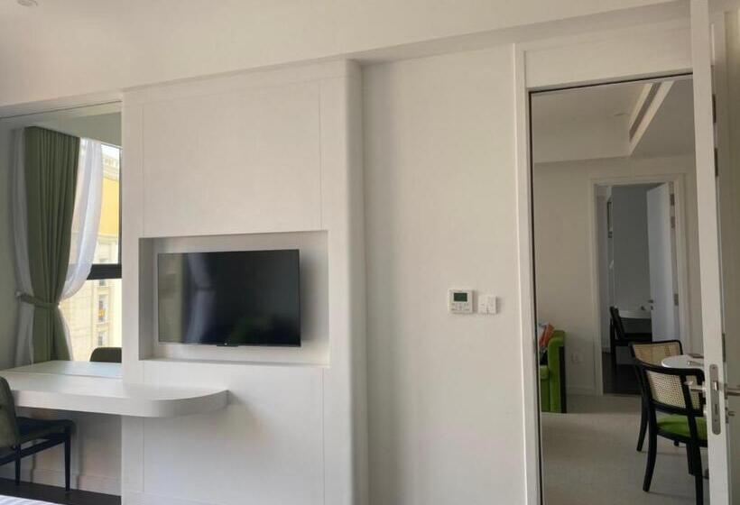 استودیوی استاندارد با چشم‌انداز دریا, E3 Hillside Apartment Phú Quốc