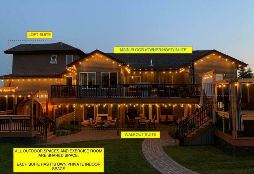 סוויטה דלוקס, Dragonfly Inn Loft & Walkout Suites