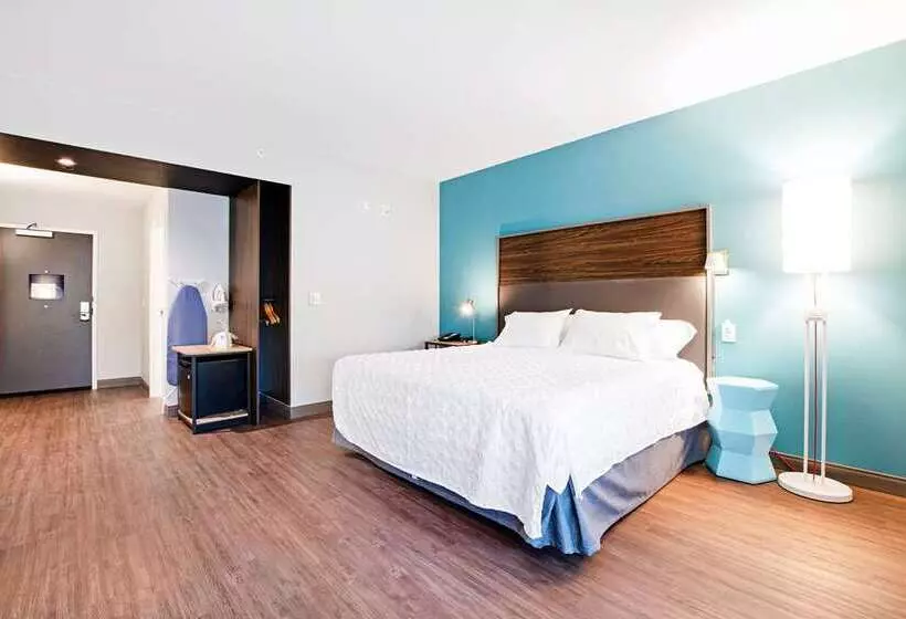 身障者適用キングサイズベッドルーム, Hilton Garden Inn Montgomery   Eastchase