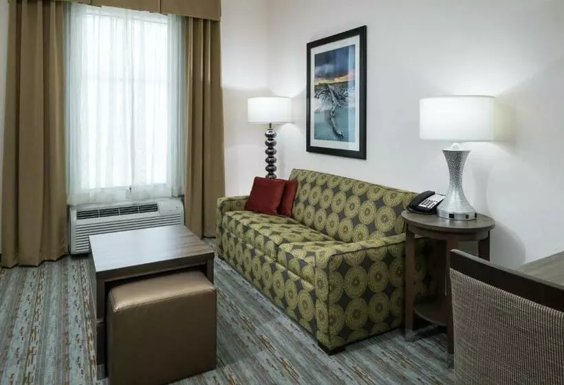 キングサイドベッドのスタンダードワンルーム, Homewood Suites By Hilton Cape Canaveralcocoa Beach