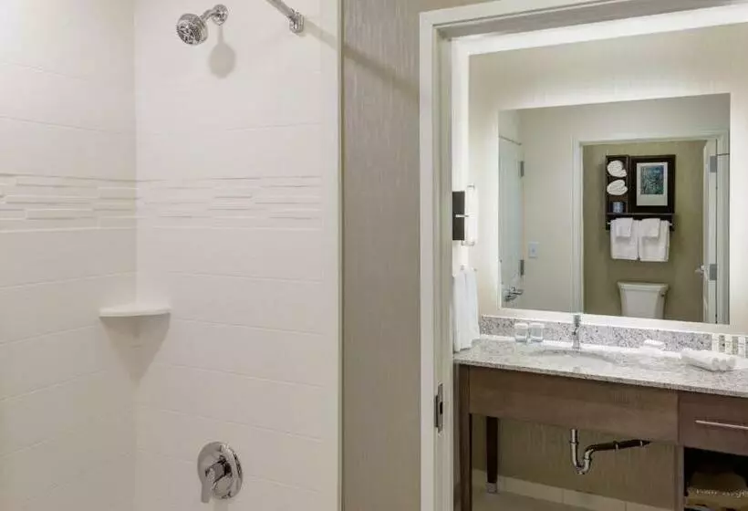 キングサイズベッドのスイートルーム, Homewood Suites By Hilton Cape Canaveralcocoa Beach