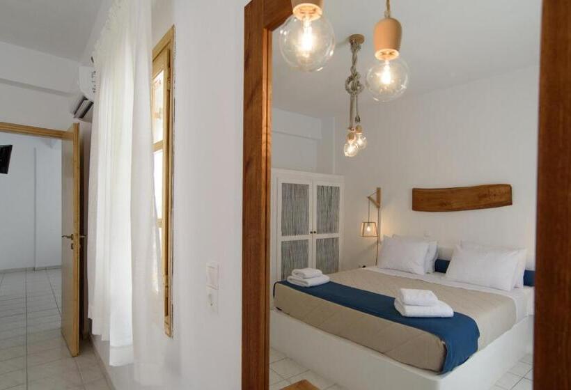 측면 바다 전망 스위트, Santorini Crystal Blue Boutique