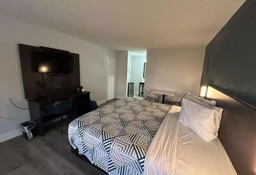 キングサイズベッドのスタンダードルーム, Motel 6 Hammond, La – I 12 – I 55