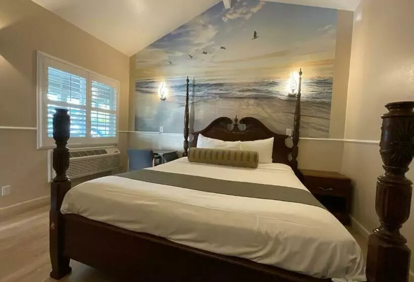 キングサイズベッドのスタンダードルーム, Escondido Inn