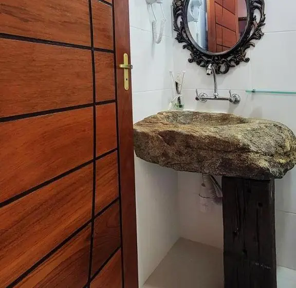 اتاق استاندارد با بالکن, Pousada Sítio Das Pedras