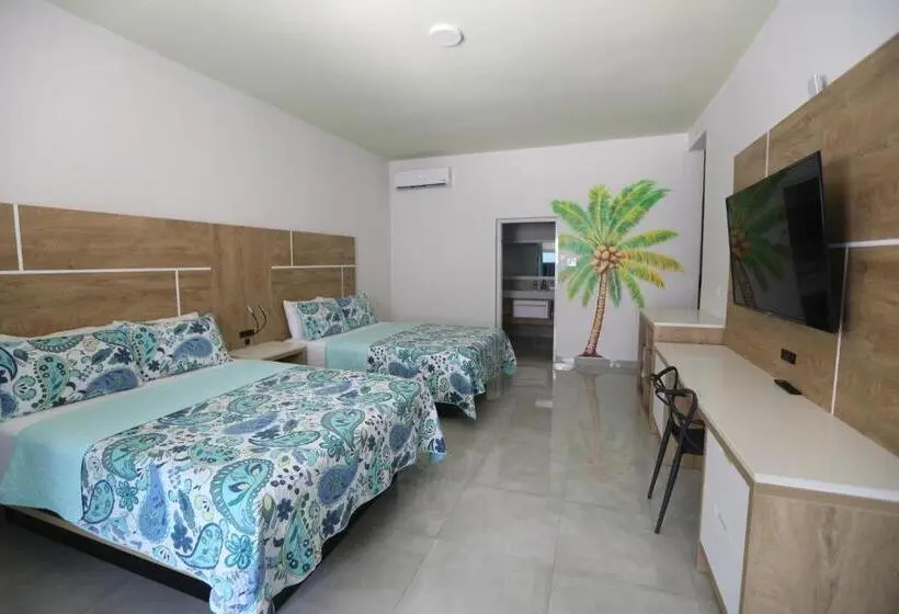 اتاق استاندارد با چشم‌انداز استخر, Morgans Cliff Villa