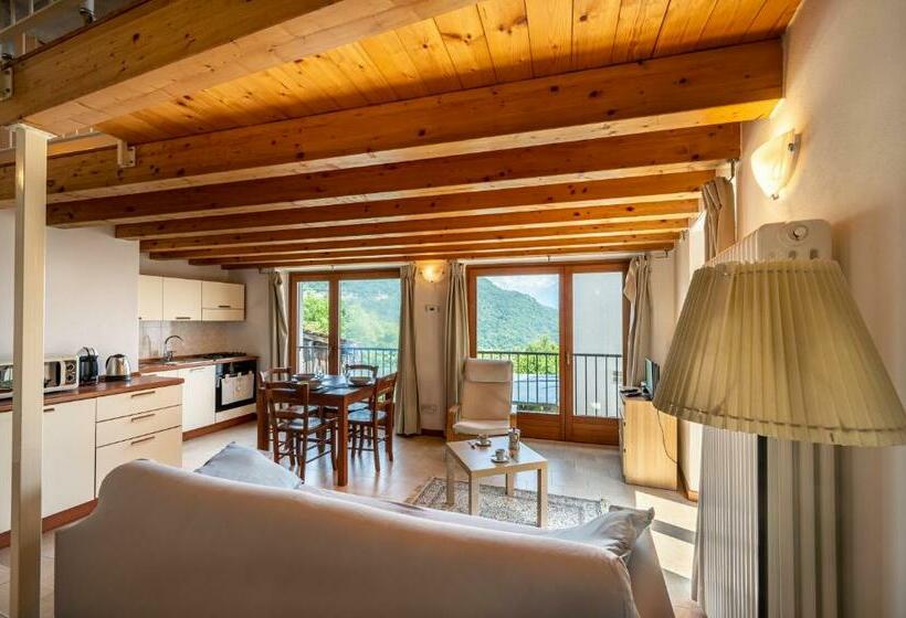 침실 1개 가든 전망 아파트, Agribenessere Brenzio