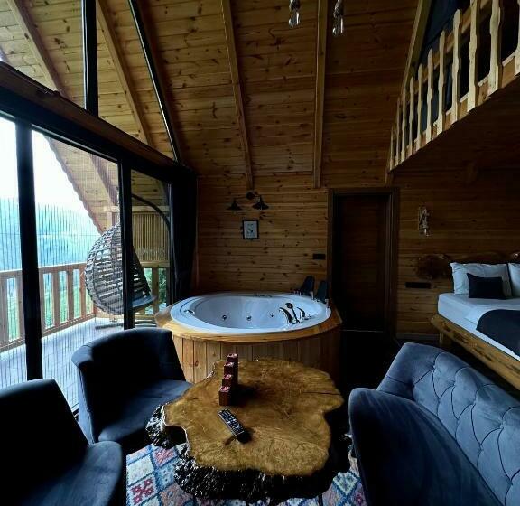 Номер Стандарт с Террасой, Dağlara Bungalov