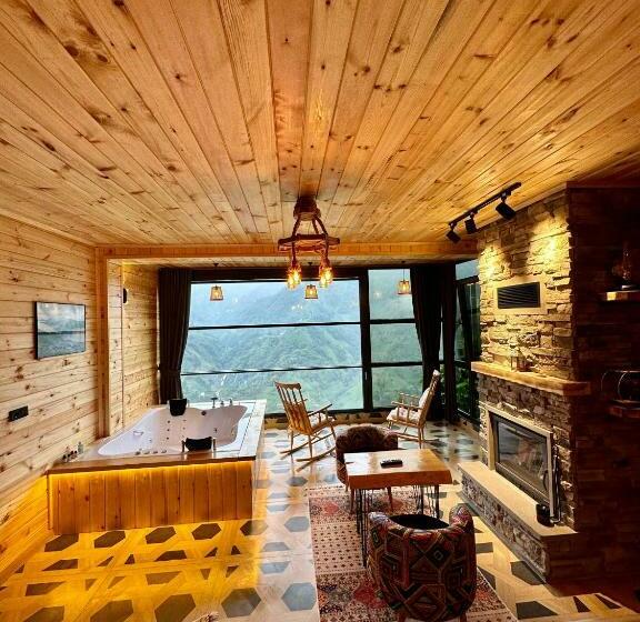 غرفة قياسية مزوَّدة بشُرفة, Dağlara Bungalov