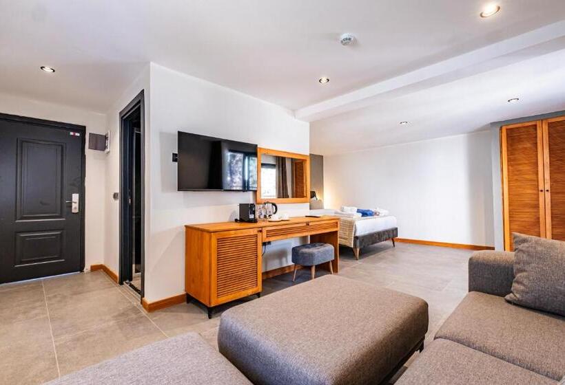 套房带园景, Isolina Bodrum