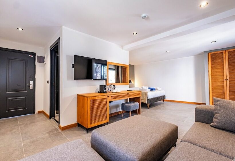 套房带园景, Isolina Bodrum