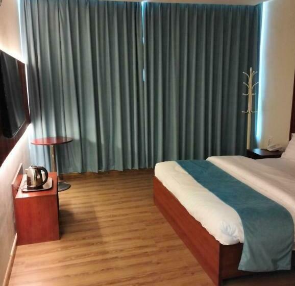 キングサイズベッドのデラックスルーム, فندق ايلاف الشرقية 2 Elaf Alsharqia