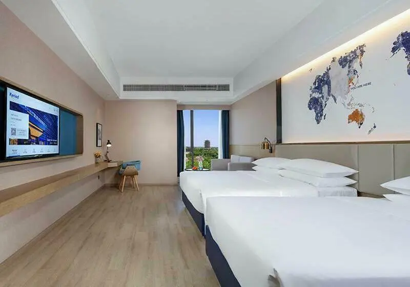 スーペリアトリプルルーム, Kyriad Marvelous Hotel Ziyang North Railway Station