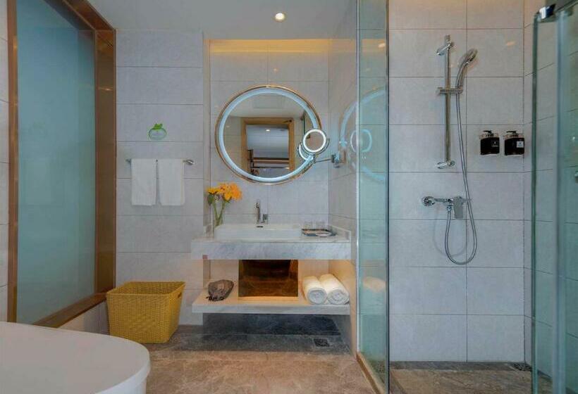 Номер Deluxe, Vienna Hotels Yuncheng Hedong Street Wanda Store