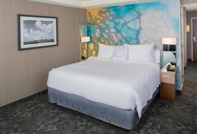 غرفة قياسية سرير كينج, Courtyard By Marriott Dallas Midlothian At Midlothian Conference Center