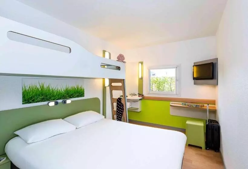 ２段ベッド付きスタンダードルーム, Ibis Budget Angers Parc Des Expositions