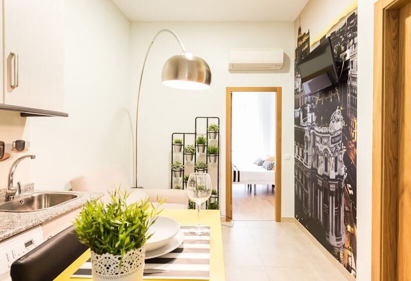 آپارتمان 1 خوابه, Smartr Madrid Chueca