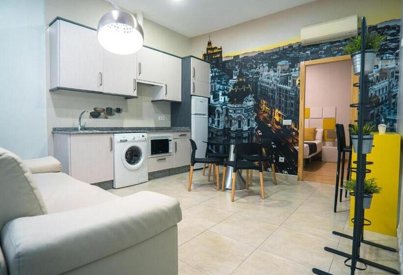 آپارتمان 1 خوابه, Smartr Madrid Chueca