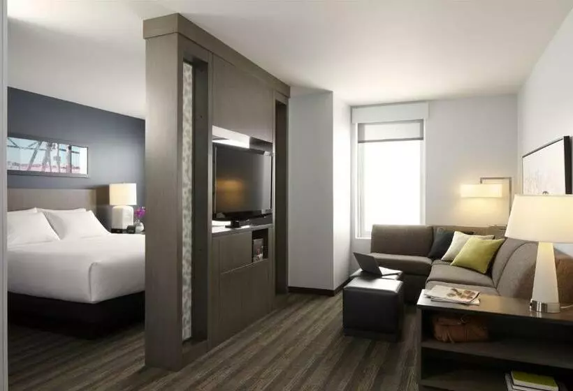 キングサイドベッドのスタンダードワンルーム, Hyatt House Dallas/frisco
