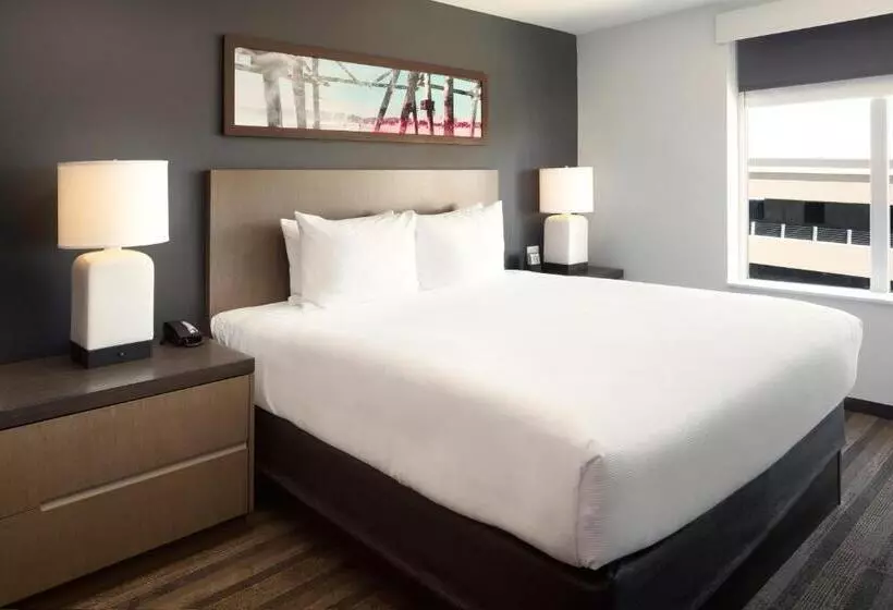 身障者適用キングサイズベッドルーム, Hyatt House Dallas/frisco